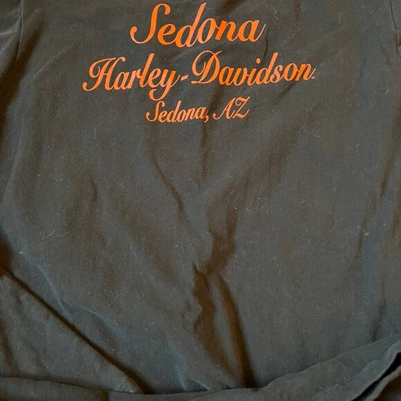 HARLEY DAVIDSON women’s T-shirt, size L, long sleeve, black - Picture 6 of 6